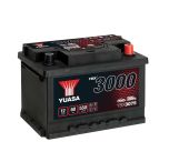 Yuasa YBX3075 (075 Professional), 12V 60Ah 620A  SMF Battery (3 Years Warranty)