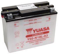 Yuasa Yumicron Y50-N18L-A3, 12v 20Ah Motorcycle Batteries