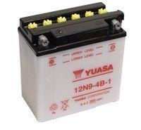 Yuasa 12N9-4B-1, 12v 9Ah Motorcycle Batteries