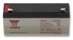 YUASA NP2.8-6, 6V 2.8Ah 20HR VRLA LEAD ACID - AGM - NON SPILLABLE BATTERY