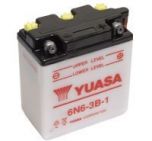 Yuasa 6N6-3B-1, 6v 6Ah Motorcycle Batteries