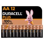 Duracell Plus Power AA/LR6 Battery 1.5V - Pack of 12