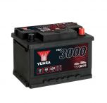 Yuasa YBX3075 (075 Professional), 12V 60Ah 620A  SMF Battery (3 Years Warranty)