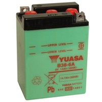 Yuasa B38-6A 6V 13.7Ah (Dry Charged) Conventional Battery