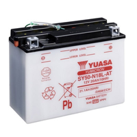 Yuasa SY50-N18L-AT 12V 21.1 Yumicron Battery with Sensor