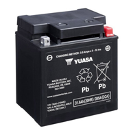 Yuasa YIX30L-PW (Wet Charged) 12V  31.6Ah High Performance MF VRLA Battery