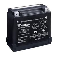 Yuasa YTX20HL-BS-PW(Combi Pack) 12V 18.9Ah Yuasa High Performance MF VRLA Battery
