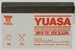 YUASA NP2-12, 12V 2AH 20HR VRLA LEAD ACID - AGM - NON SPILLABLE BATTERY