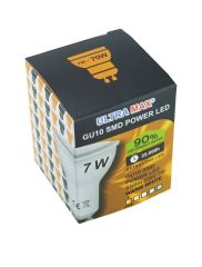  Ultra Max Warm White GU10 SMD LED bulb 7W 550lm