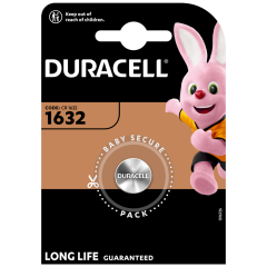 Duracell DL1632 CR1632 Lithium Coin Cell Battery | 1 Pack
