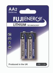 AA FUJIENERGY Lithium Technology, blister pack of 2