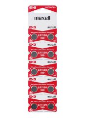 MAXELL LR1130 COIN CELL BATTERY - BLISTER OF 10