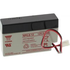 Yuasa NP0.8-12, 12v 0.8Ah Sealed lead Acid Battery