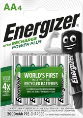 ENERGIZER AA RECHARGEABLE BATTERY (2000 mAh) | 4-Pack