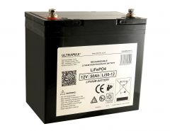 Lithium Battery: Ultramax LI50-12, 12v 50Ah LiFePO4 Lithium Iron