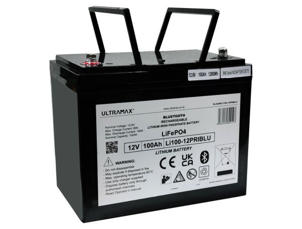 UltraMax 12V 100Ah LiFePO4 Battery: The Ultimate Power Solution for Van Life & RVs 