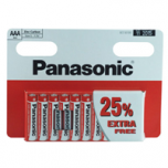 PANASONIC AAA / R03 SIZE S 1.5V ZINC CARBON BATTERIES 10 PCS IN PACK