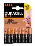 Duracell Plus Power AAA 5 and 3 Free