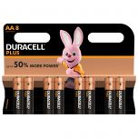 Duracell Plus Power AA/MN1500 Battery - Pack of 8