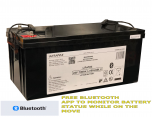 Ultramax LI100-24BLU 24v 100Ah Lithium Iron Phosphate (LiFePO4) Battery With Bluetooth Energy Monitor
