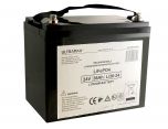 Li36-24, 24v 36Ah Lithium Iron Phosphate, LiFePO4 High Capacity Deep Cycle Battery, Charger Included.