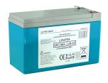 Ultramax LI9-12 12v 9Ah Lithium Iron Phosphate LiFePO4 Battery - 9A Max. Charge & Discharge Current - Weight 1.1 Kg