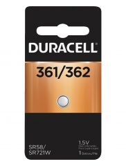 Duracell 362 / 361 Button Cell Battery - Pack of 1