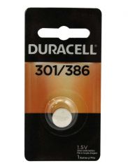 Duracell 301/386 Battery - Pack of 1