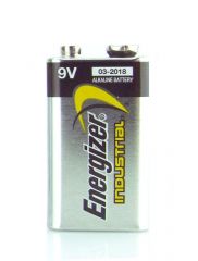 Energizer Industrial  9V / 6LR61 Batteries - Box of 12