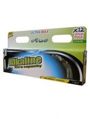 Ultramax AA Alkaline battery, 12 Batteries in a Pack.