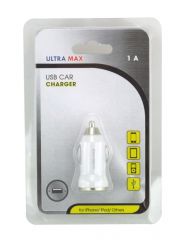 Ultra Max Car single USB Charger