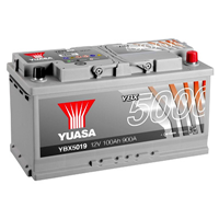 Yuasa YBX5019 (019T Elite) - 12V 100Ah 900A Silver High Performance Battery (4 Years Warranty)