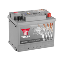 Yuasa YBX5027 (027T Elite) - 12v 62Ah Car Battery (4 Years Warranty) - Yuasa Batteries