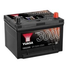 Yuasa YBX3111 (111 Professional)  12V 50Ah 530A SMF Battery (3 Years Warranty)