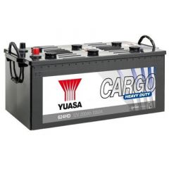 Yuasa 624HD- 12V 200Ah 1050A  Cargo Heavy Duty Battery For trucks, agricultural and plant equipment and passenger service vehicles