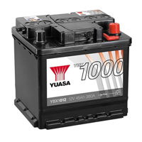 Yuasa  YBX1012 Professional -12V 45Ah 380A  CaCa Battery (3 Years Warranty)