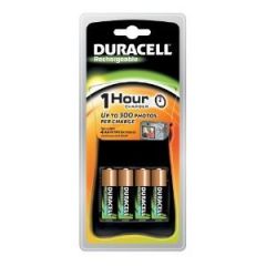 Duracell Fast 1 Hour Charger Including 4 x AA 2300mAh Batteries