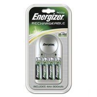 Energizer Rechargeable Value Charger includes 4 x 1300mah AA battery, 632229