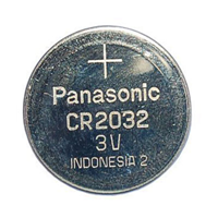 Panasonic CR2032 3V Lithium Coin Cell - Loose 220mAh - 240mAh
