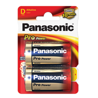 2x Panasonic Pro Power D / LR20 Battery Pack of 2