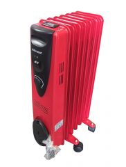 ULTRA MAX Oil Heater (1500W) 7 Fin - Red