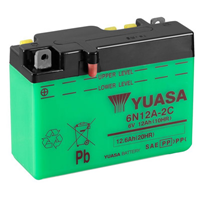 Yuasa 6N12A-2C 6V 12.6Ah ( Dry Charged) Conventional Battery