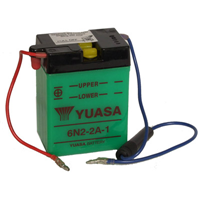 Yuasa 6N2-2A 6V 2.1Ah (Dry Charged) Conventional Battery