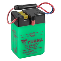 Yuasa 6N2A-2C-1 6V 2.1Ah (Dry Charged) Conventional Battery
