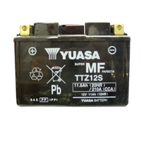Yuasa TTZ12S  12V 11.6Ah (Wet Charged) VRLA Maintenance Free Battery