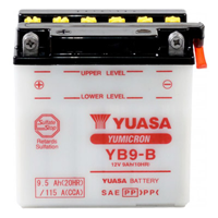Yuasa YB9-B 12V 9.5Ah (Dry Charged) Yumicron Battery
