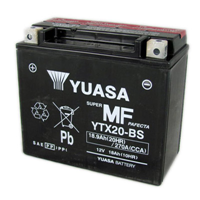 Yuasa YTX20-BS (Combi Pack) 12V 18.9Ah Yuasa MF VRLA Battery