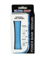Ultra Max Blue Power Bank 1800 mAh