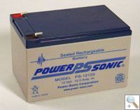 Powersonic ps12120, 12V 12Ah Lead-Acid Rechargeable Battery