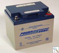 Powersonic ps12380, 12V 38Ah For Mobility Vehicles etc